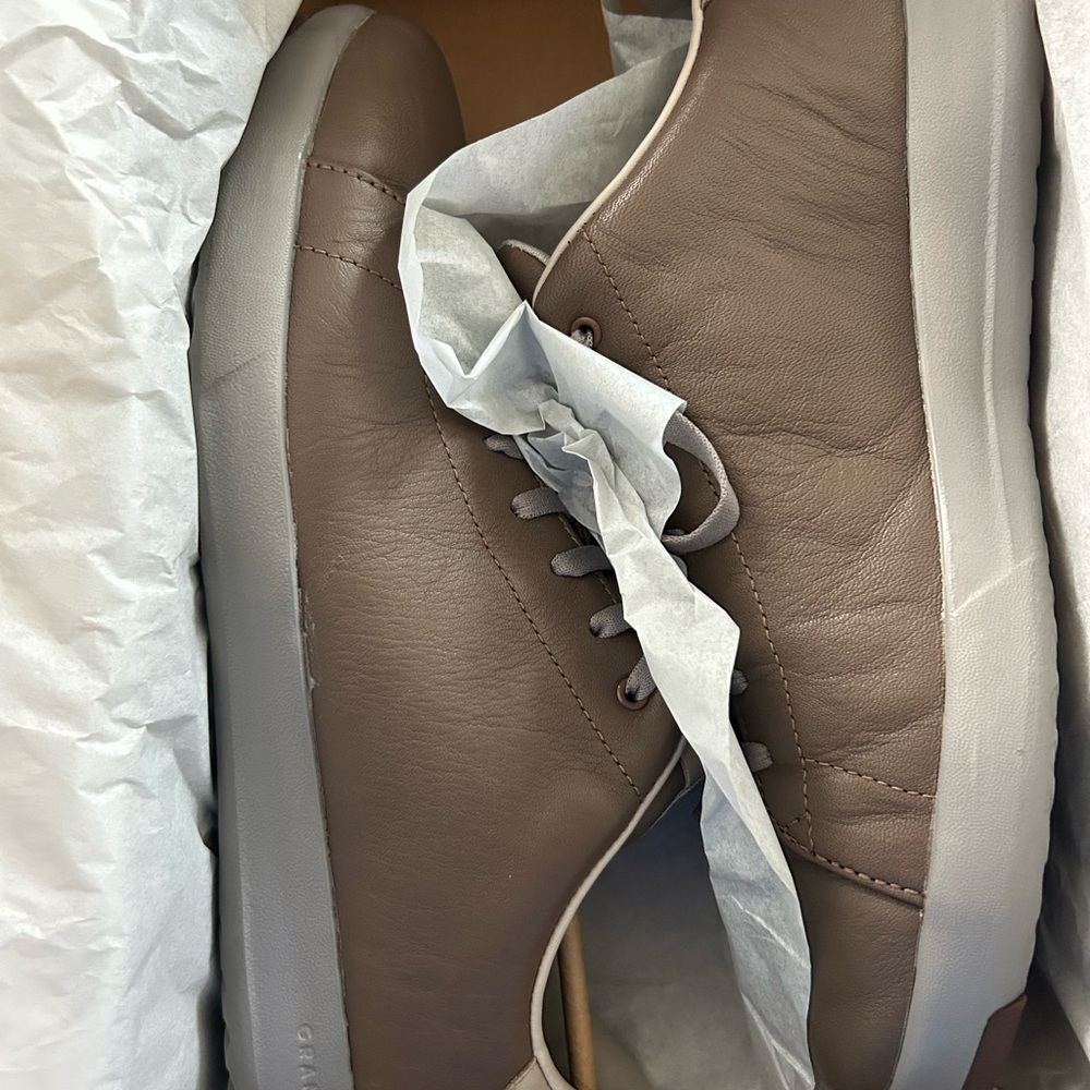 Cole Haan Leather Sneakers-barley worn in original box